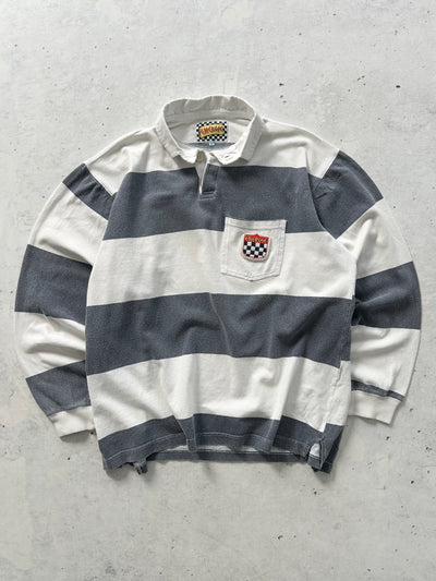 Vintage Energie Stripe Rugby Shirt (L)