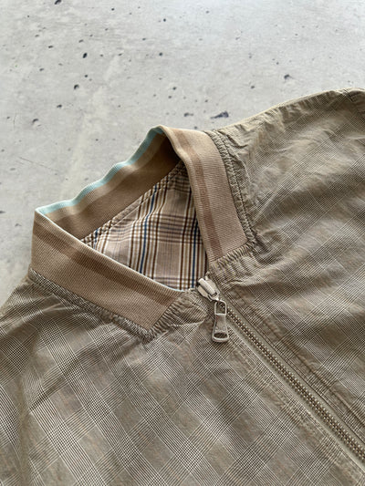 00's Dolce & Gabbana Checked Reversible Bomber Jacket (S)