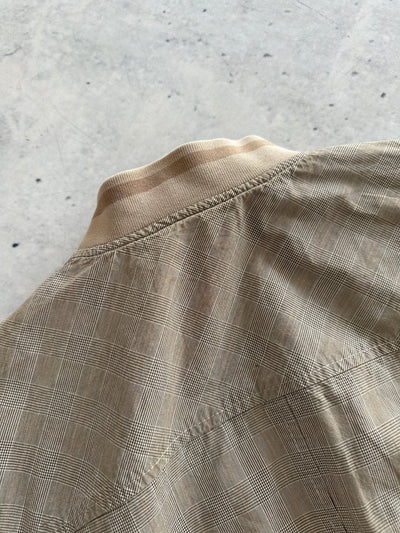 00's Dolce & Gabbana Checked Reversible Bomber Jacket (S)
