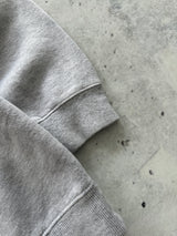 Stussy Fleece Lined Spell Out Crewneck Sweatshirt (L)