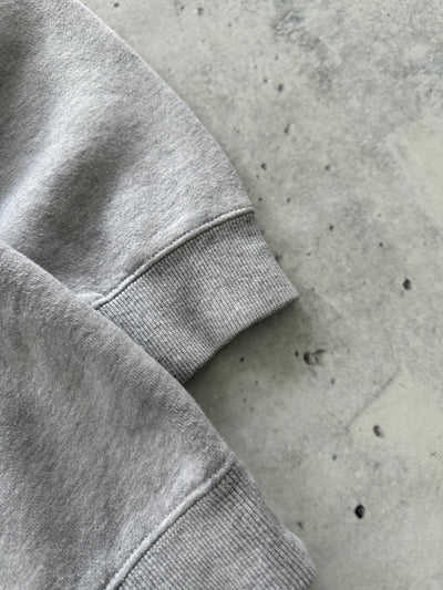Stussy Fleece Lined Spell Out Crewneck Sweatshirt (L)