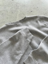 Stussy Fleece Lined Spell Out Crewneck Sweatshirt (L)