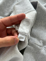 Stussy Fleece Lined Spell Out Crewneck Sweatshirt (L)