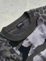 Diesel camo utility knit Crewneck Jumper (S)