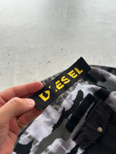 Diesel camo utility knit Crewneck Jumper (S)