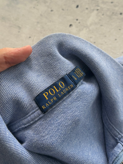 Ralph Lauren Ribbed 1/4 Zip Pullover Jumper (L)