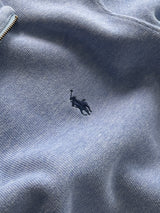 Ralph Lauren Ribbed 1/4 Zip Pullover Jumper (L)