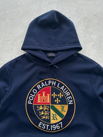 Ralph Lauren Polo cookie logo Pullover Hoodie (M)