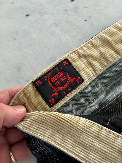 Evisu Embroidered Gull Wing Denim Jeans (W34 x L33)