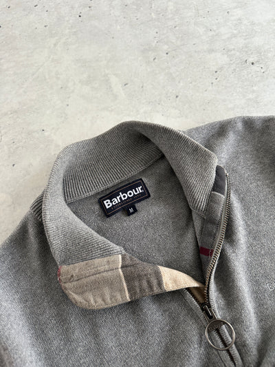 Barbour 1/4 Zip Pullover Knit Jumper (M)
