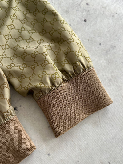 SS/11 Gucci GG Monogram Nylon Hooded Jacket (S)