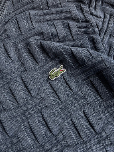 Lacoste Live Textured Crewneck Knit Jumper (S)