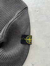 00's Stone Island Chunky Wool Knit Turtle Neck Jumper (S/M)