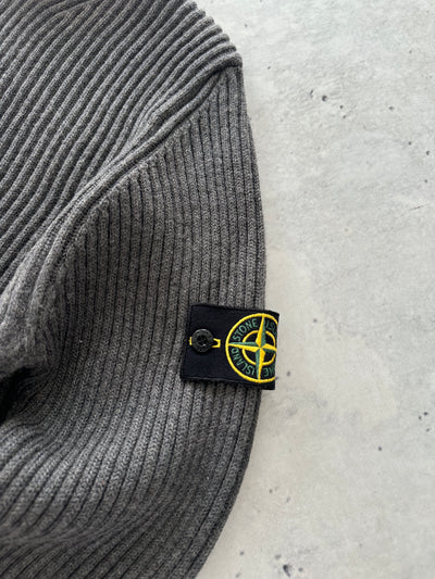 00's Stone Island Chunky Wool Knit Turtle Neck Jumper (S/M)
