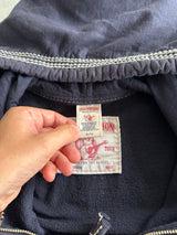 00's True Religion Contrast Stitch Heavyweight Zip Up Hoodie (L)