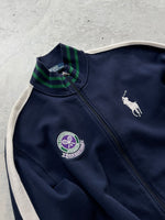 Ralph Lauren Wimbledon Big Logo Zip Up Track Jacket (XL)