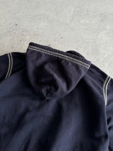00's True Religion Contrast Stitch Heavyweight Zip Up Hoodie (L)