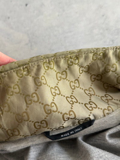 SS/11 Gucci GG Monogram Nylon Hooded Jacket (S)