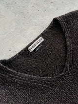 AW/96 Stone Island V Neck Chunky Knit Jumper (S/M)