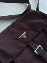 Prada Tessuto Nylon Crossbody / Shoulder Bag (One Size)