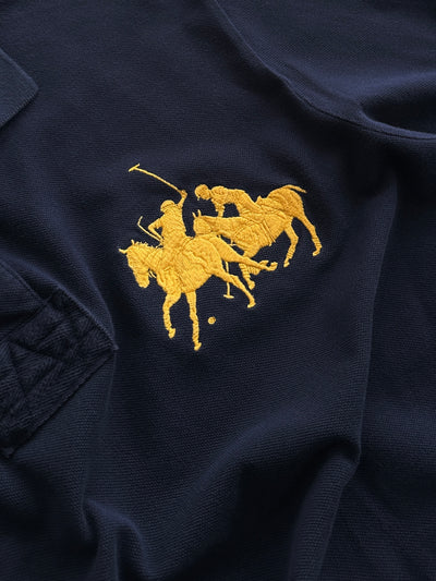 Ralph Lauren Big Logo Long Sleeve Polo Shirt (L)