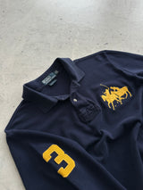 Ralph Lauren Big Logo Long Sleeve Polo Shirt (L)