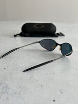 Vintage Oakley red iridium c wire Sunglasses (One Size)