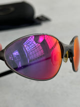 Vintage Oakley red iridium c wire Sunglasses (One Size)