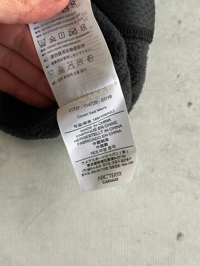 Arc'teryx covert Zip Up Fleece Gilet / Vest (L)