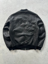 Sandro Zip Up Leather bomber Jacket (S)