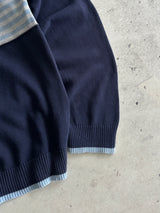 Vintage YSL Stripe Crewneck Knit Jumper (M)