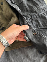 AW/05 Stone Island Wool removable lining zip Jacket (M)