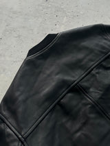 Sandro Zip Up Leather bomber Jacket (S)