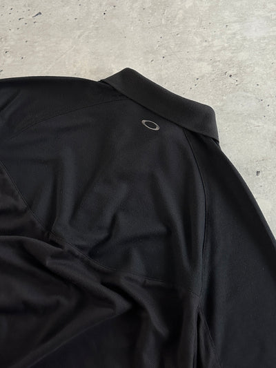 00's Oakley Metal Emblem Polo Shirt (L)