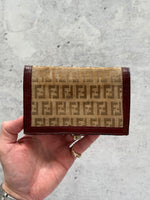 Vintage Fendi Monogram Leather Purse (One Size)