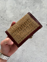 Vintage Fendi Monogram Leather Purse (One Size)