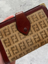 Vintage Fendi Monogram Leather Purse (One Size)