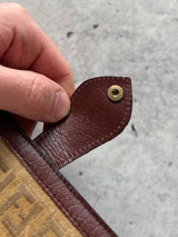 Vintage Fendi Monogram Leather Purse (One Size)