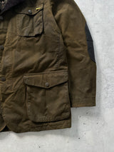 Barbour Ogston Blanket Lined Zip Up Wax Jacket (XL/XXL)