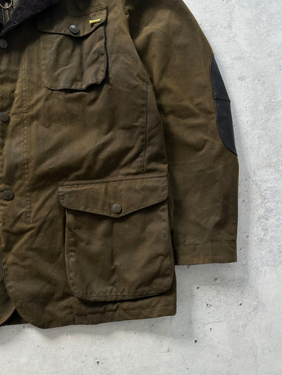 Barbour Ogston Blanket Lined Zip Up Wax Jacket (XL/XXL)