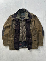 Barbour Ogston Blanket Lined Zip Up Wax Jacket (XL/XXL)