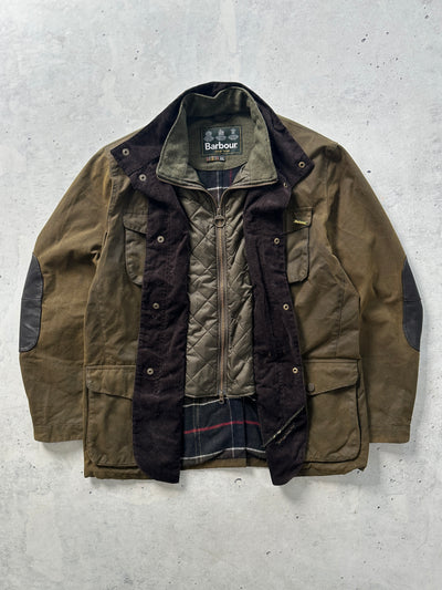 Barbour Ogston Blanket Lined Zip Up Wax Jacket (XL/XXL)