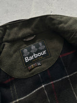 Barbour Ogston Blanket Lined Zip Up Wax Jacket (XL/XXL)