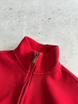 90's Ralph Lauren Ribbed 1/4 Zip Jumper (S)