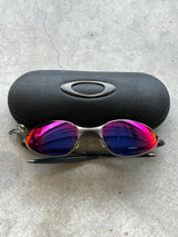 Vintage Oakley red iridium c wire Sunglasses (One Size)