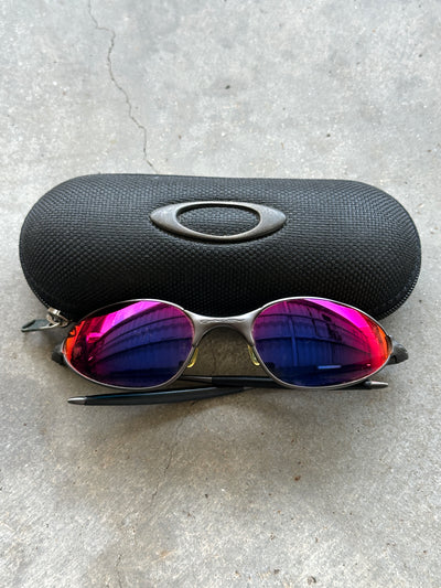 Vintage Oakley red iridium c wire Sunglasses (One Size)