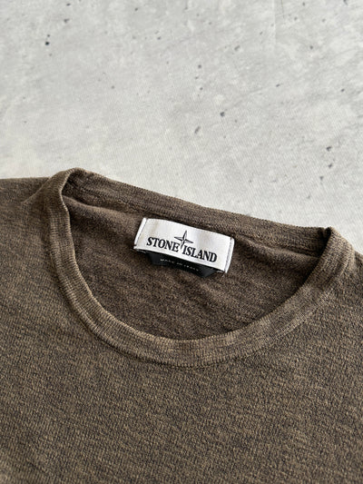 SS/14 Stone Island Lightweight textured Knit Crewneck Jumper (S)
