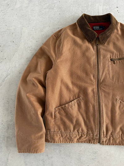 90's Ralph Lauren Detroit blanket Lined Work Jacket (M/L)
