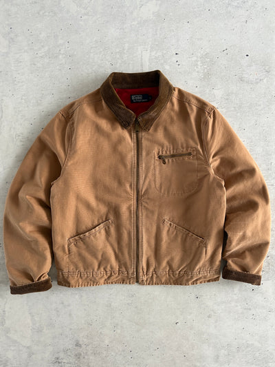 90's Ralph Lauren Detroit blanket Lined Work Jacket (M/L)