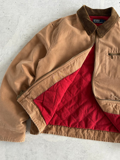 90's Ralph Lauren Detroit blanket Lined Work Jacket (M/L)
